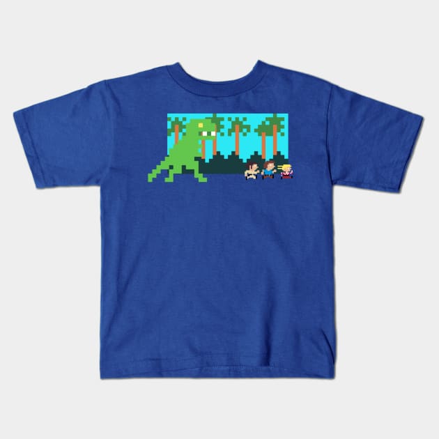 Run, Holly! Run! Kids T-Shirt by AlexRobinsonStuff